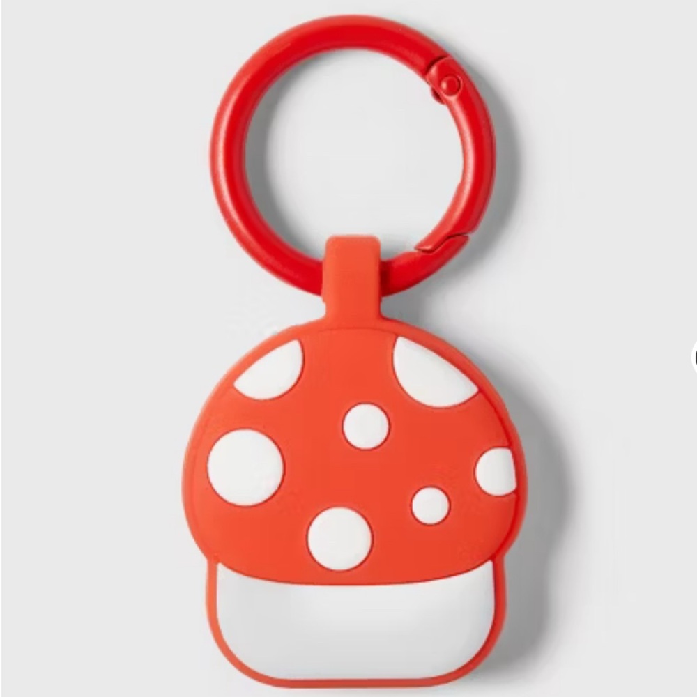 Red Mushroom Apple AirTag Keychain - heyday™